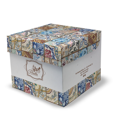 Scatola Panettone Holly