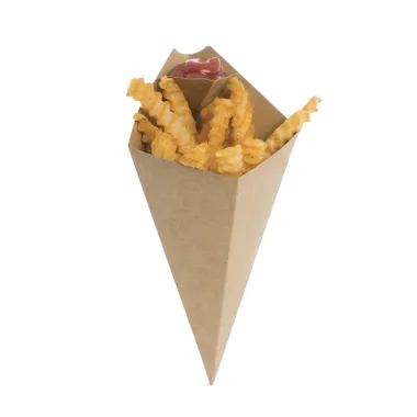 Coni per fritti in cartoncino